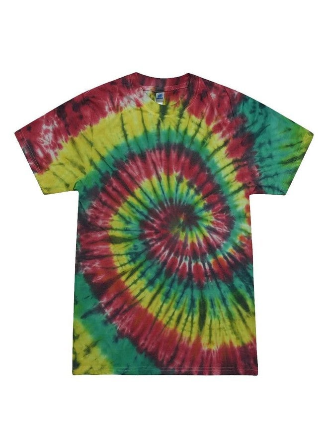 Colortone Vintage Wash Tie Dye T-Shirt for Women and Men, Pastel, Medium - Image 3